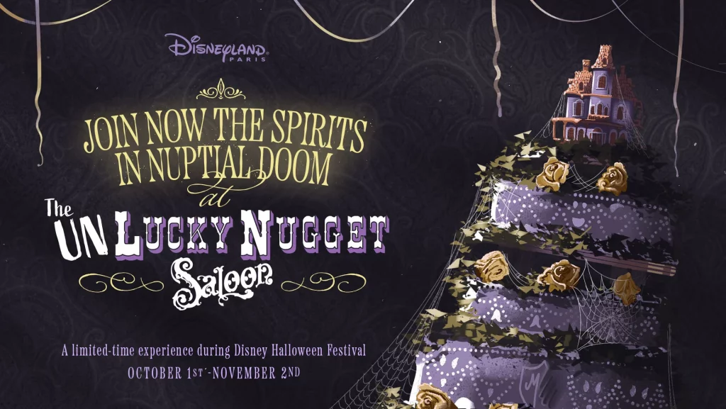 Luckey Nuggets Saloon Halloween Disneyland Paris