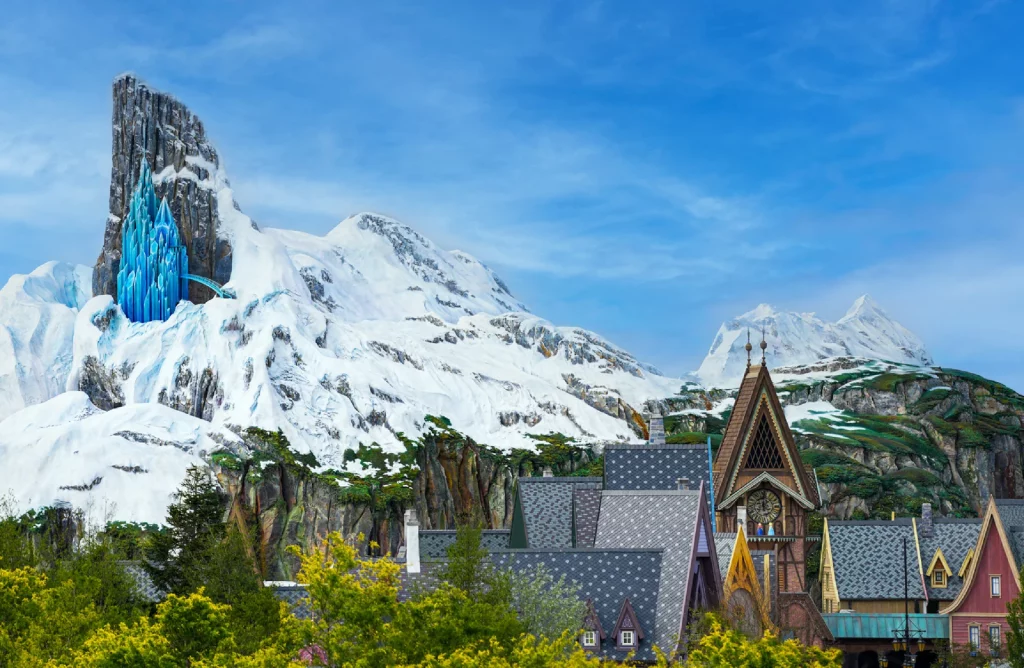 World of Frozen Land Reine des Neiges Disneyland Paris 02