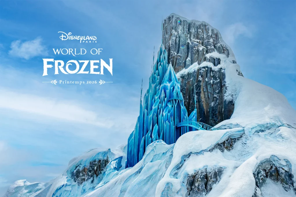 World of Frozen Land Reine des Neiges Disneyland Paris