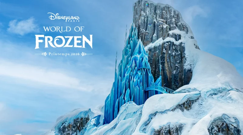 World of Frozen Land Reine des Neiges Disneyland Paris