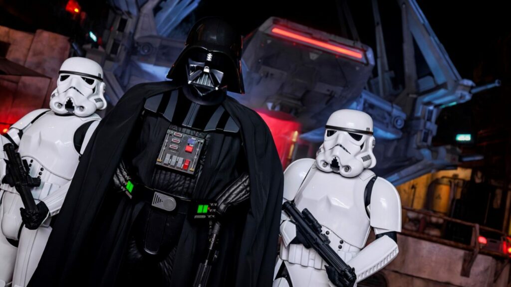Luke Skywalker par Dark Vador
