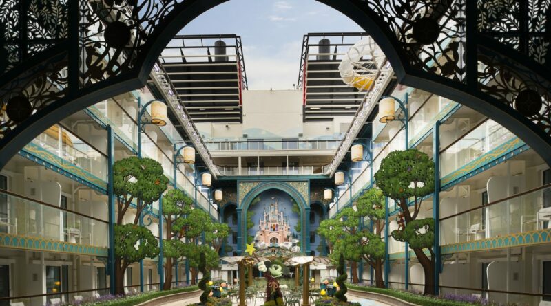 disney Cruise Line DCL Disney Adventure Imagination Garden