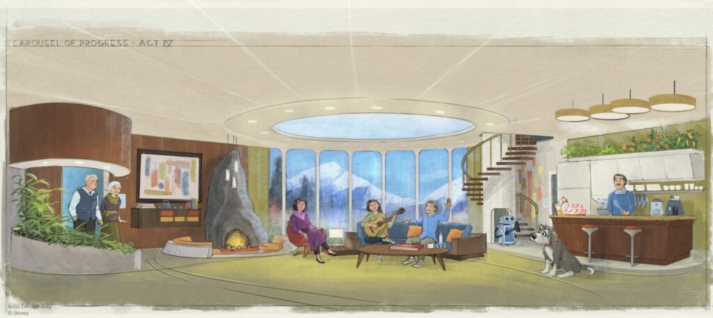 Nouvelles scènes Carousel of Progress 2027