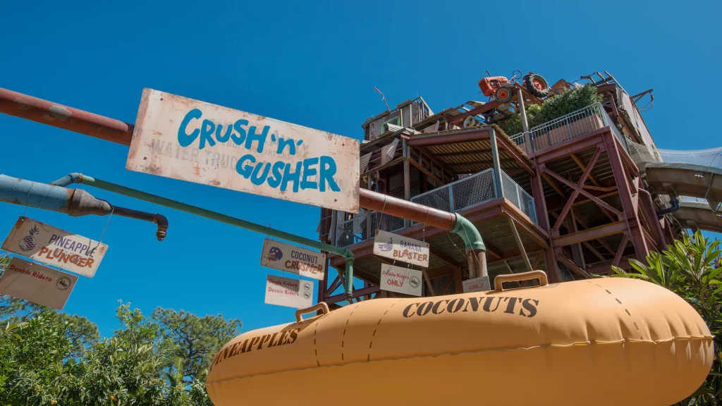Typhoon Lagoon Walt Disney World Crush n Gusher