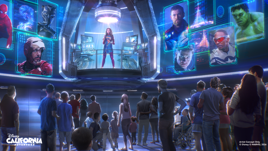 Avengers Campus, nouvelles attractions Marvel à Disney California Adventure en 2028
