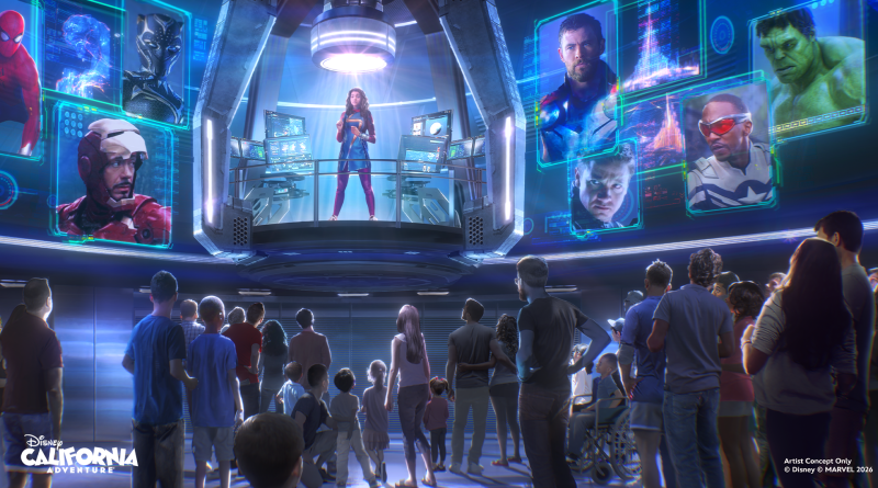 Avengers Campus, nouvelles attractions Marvel à Disney California Adventure en 2028