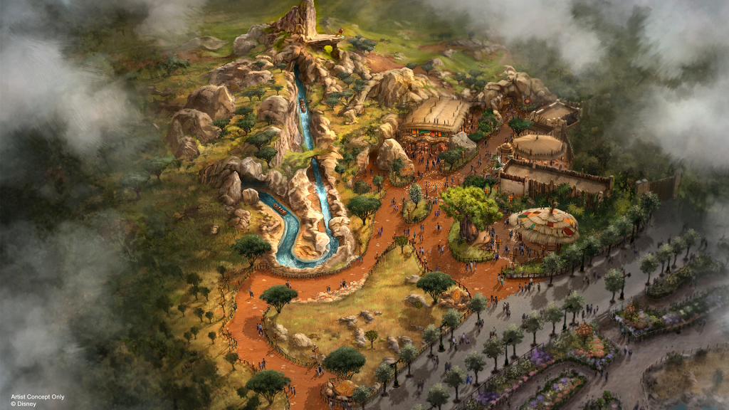 Attraction Le Roi Lion, futur land de Disney Adventure World à Disneyland Paris