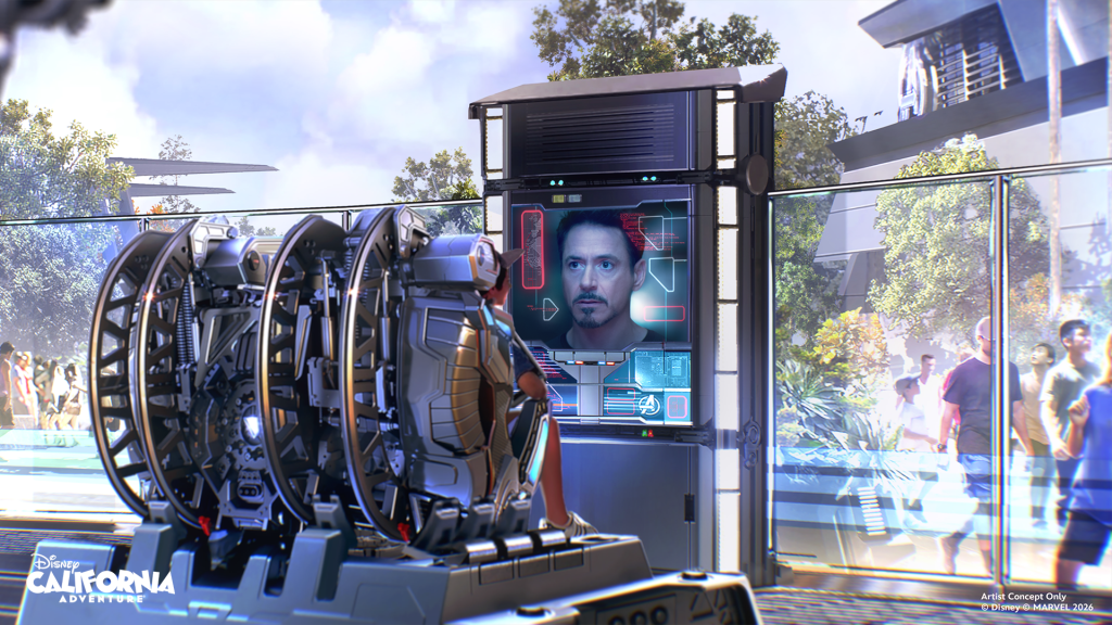 Avengers Campus, nouvelles attractions Marvel à Disney California Adventure en 2028