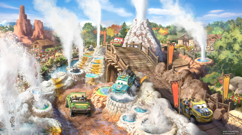 Piston Peak National Park : tout savoir sur le futur land Cars de Magic Kingdom