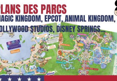 PLANS DES PARCS Walt Disney World