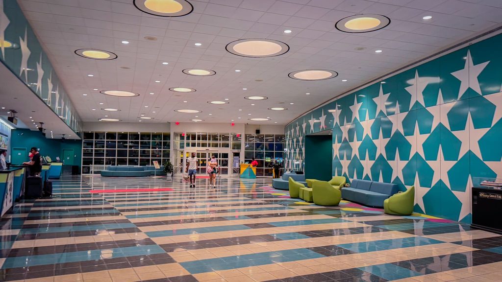 Disney’s All-Star Movies Resort lobby