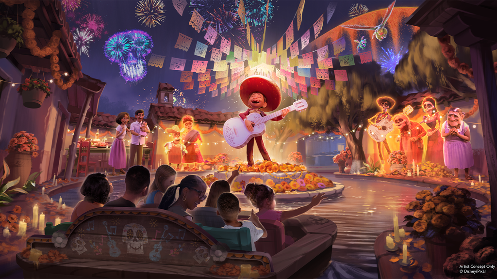 Coco Attraction Disneyland California