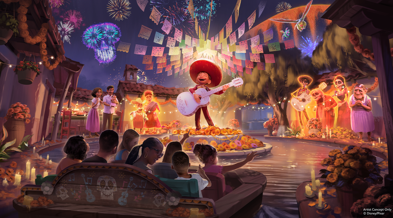 attraction Coco Disneyland Californie