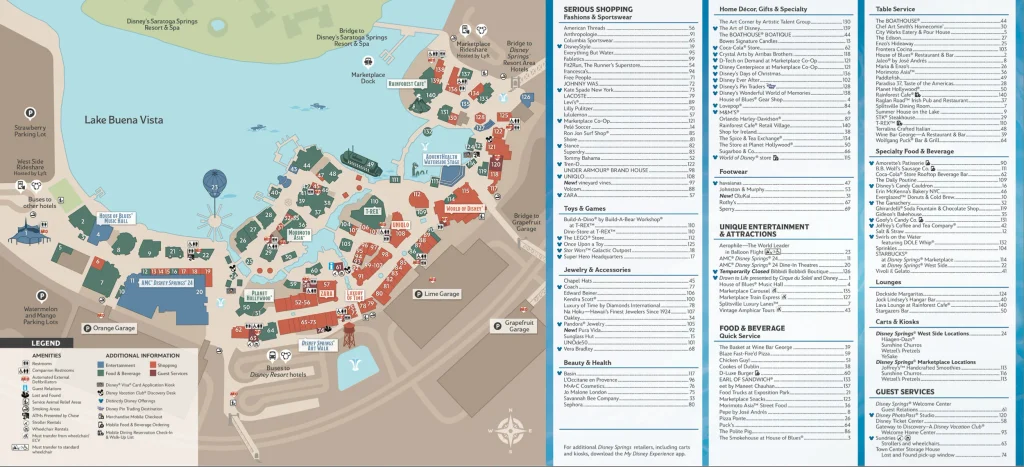 Plan Disney Springs