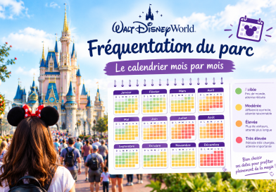 frequentation disney world