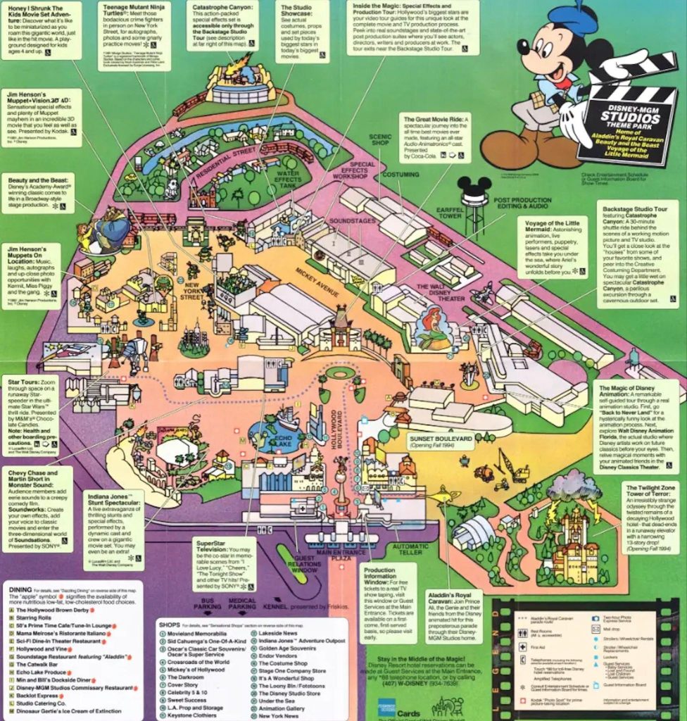 Plan MGM Studios