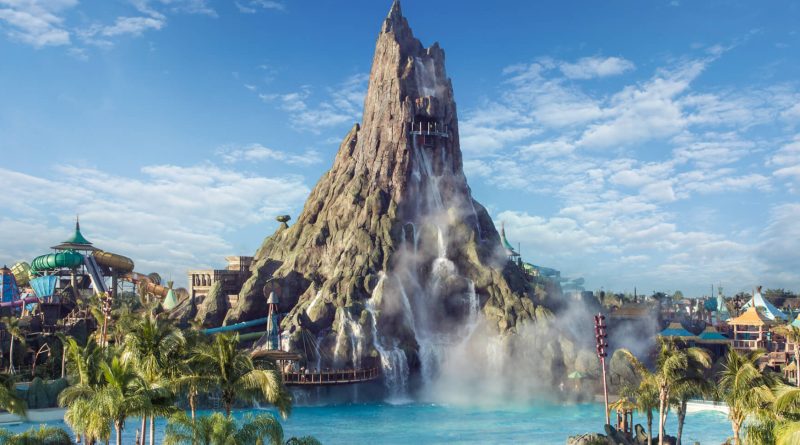 Volcano Bay Le volcan