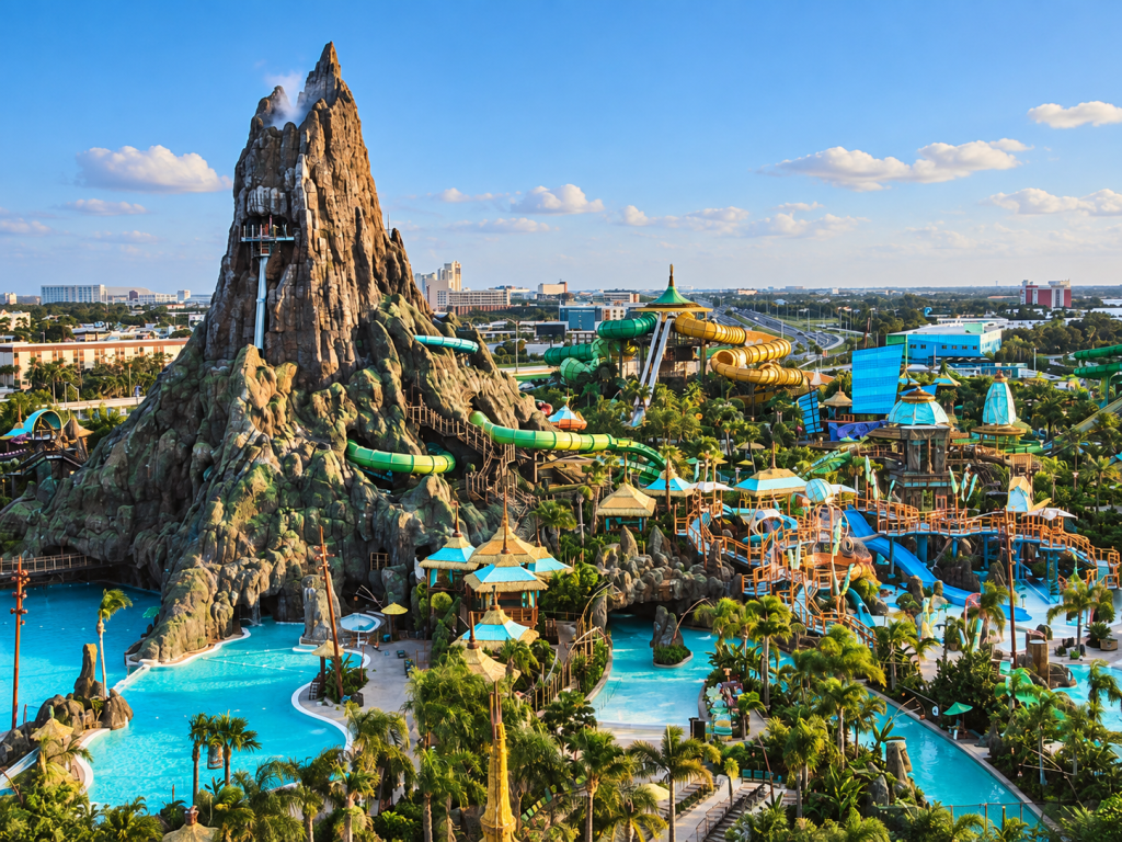 Volcano Bay Vue globale