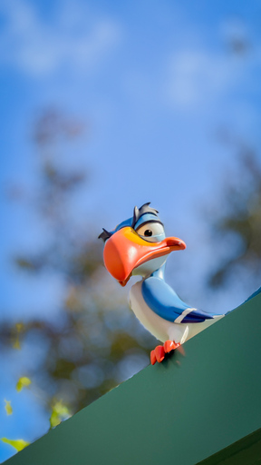 Walt Disney World - Hollywood Studios Animation Courtyard Statue zazu